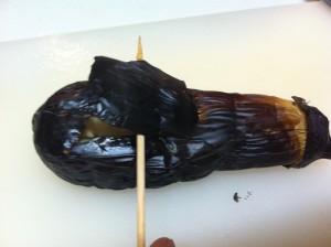 熱熱の茄子焼き3