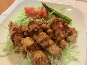 簡単チキンカツ
